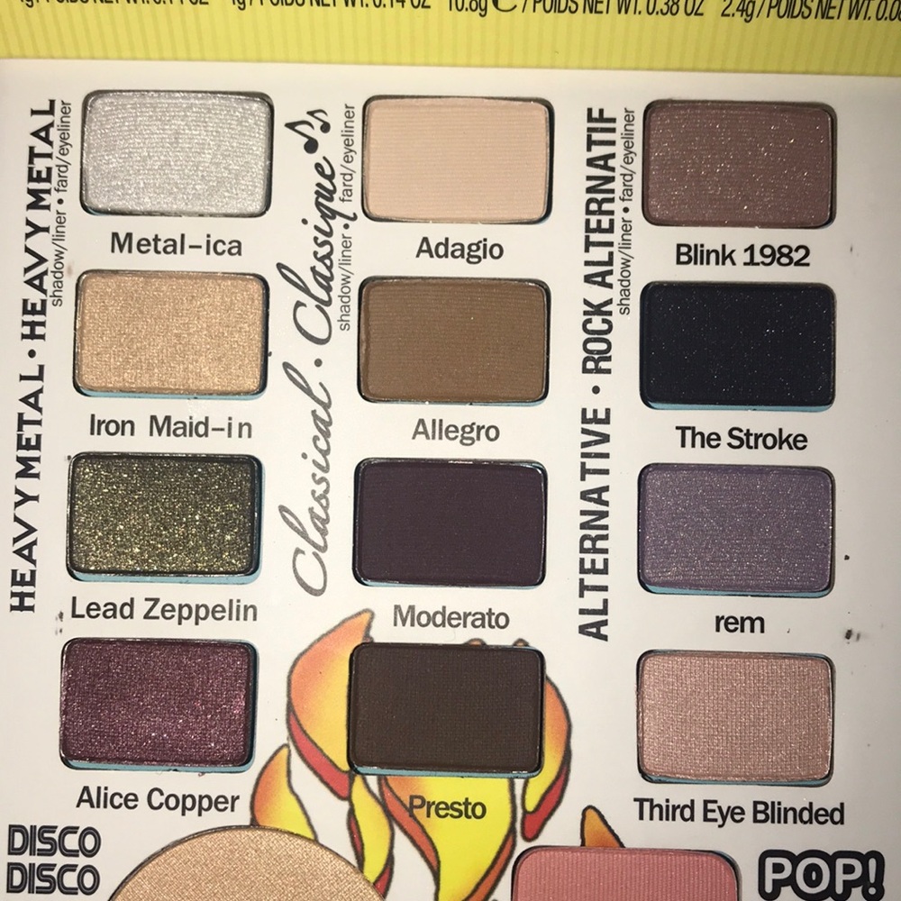 🚨BOGO50🚨‼️LAST ONE‼️🆕🎸 theBalm Balm Jovi Rockstar Face Palette - Picture 3 of 9